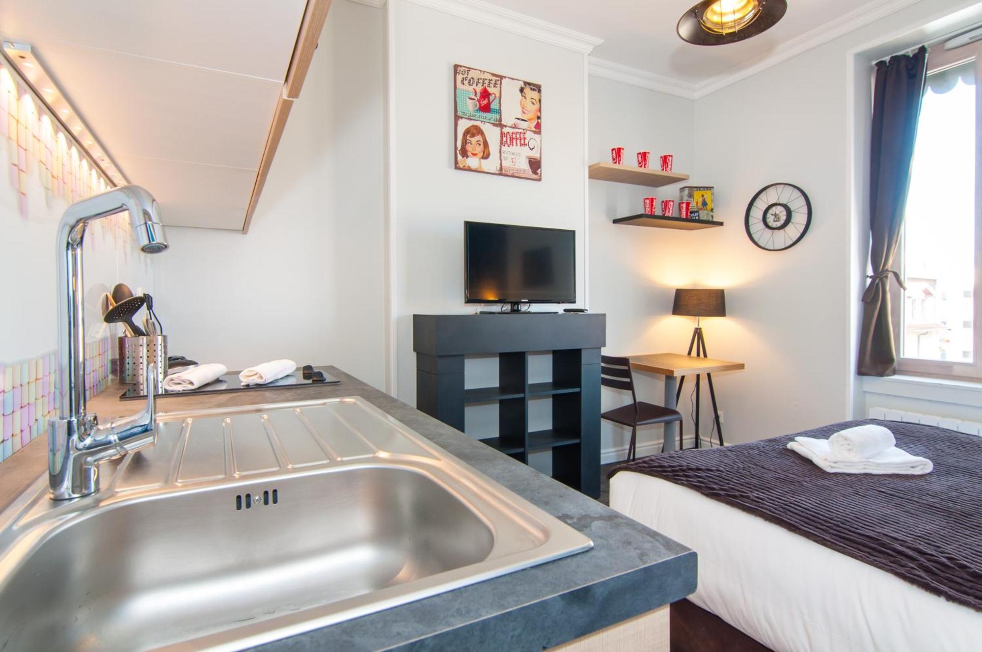 Apartamento Les Charmettes - Lyon 6Ieme Habitación foto
